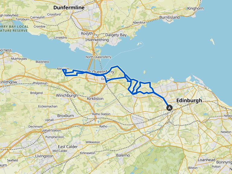 20240822 [EGCC] The Dalmeny & Hopetoun Express gravel ride Komoot